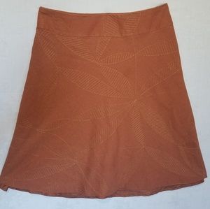 Women's Knee Length Embroidered Skirt